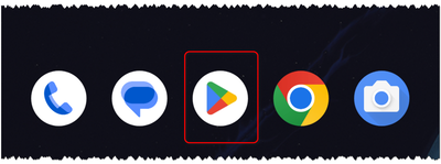 Mở CH Play trên Android