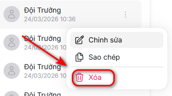 Xóa tài xế