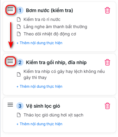 Di chuyển hạng mục