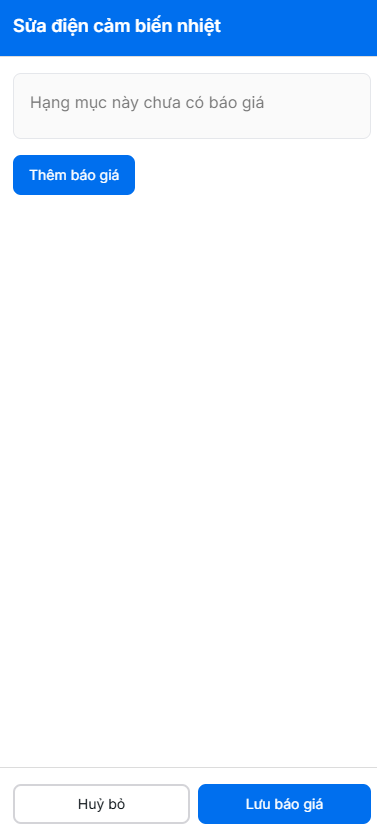 Thêm báo giá