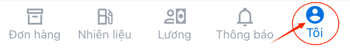 Truy cập mục Tôi