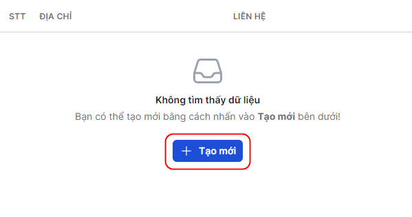 Nhập thông tin tuyến mới